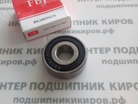 6202-2RS/12.7 FBJ Подшипник шариковый (12.7*35*11)
