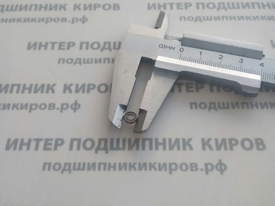 MR63ZZ (DDL630H) NMB (3*6*2) подшипник шариковый