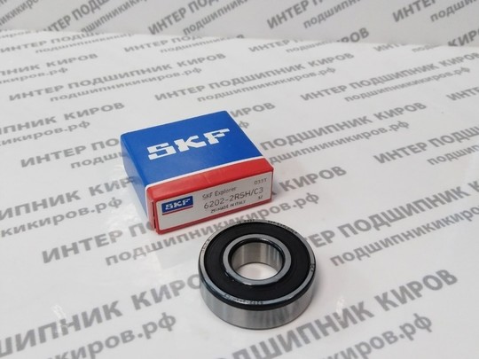 6202-2RS (180202) SKF Подшипник шариковый (15*35*11)