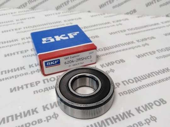 6204-2RS (180204) SKF Подшипник шариковый (20*47*14)
