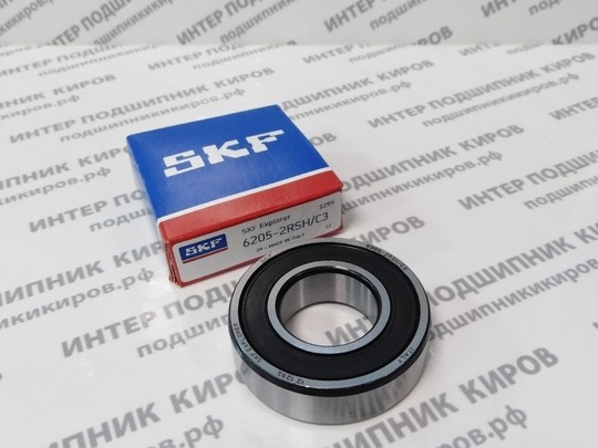 6205-2RS (180205) SKF Подшипник шариковый (25*52*15)