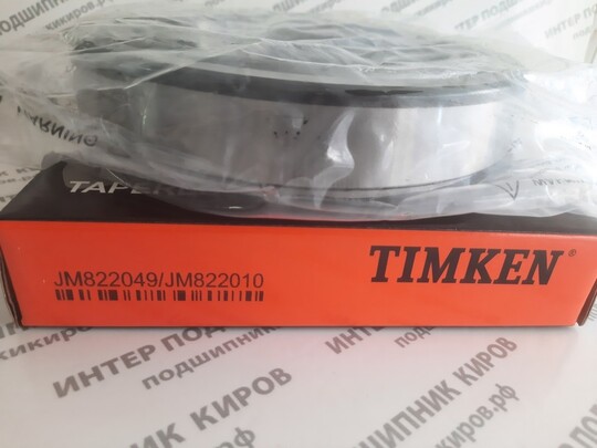 JM822049/JM822010 TIMKEN Подшипник конический роликовый (110*165*35*26.5)