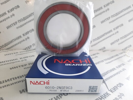 6010-2RS C3 (180110 C3) NACHI (50*80*16) подшипник шариковый