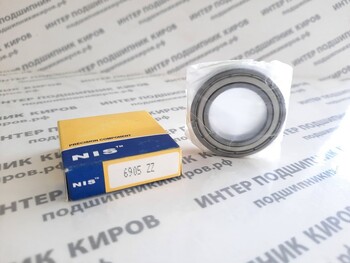 6905ZZ (1080905) NIS Подшипник шариковый (25*42*9)